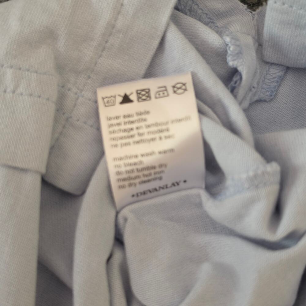 Lacoste Men's Size 7 2XL Light Blue Short Sleeve Polo - Picture 9 of 10